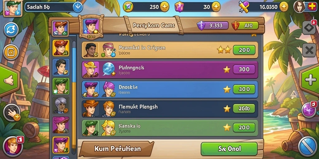 Tangkapan layar menunjukkan pemain menjelajahi dunia baru yang menarik.