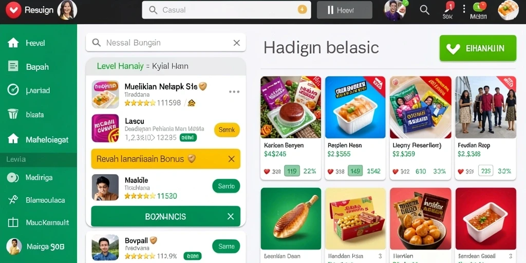 Tampilan gamenya yang menarik dan interaktif.