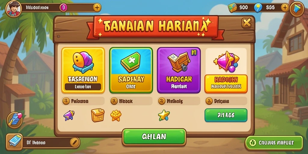 Tampilan antarmuka JONITOGEL yang menarik dan mudah digunakan.