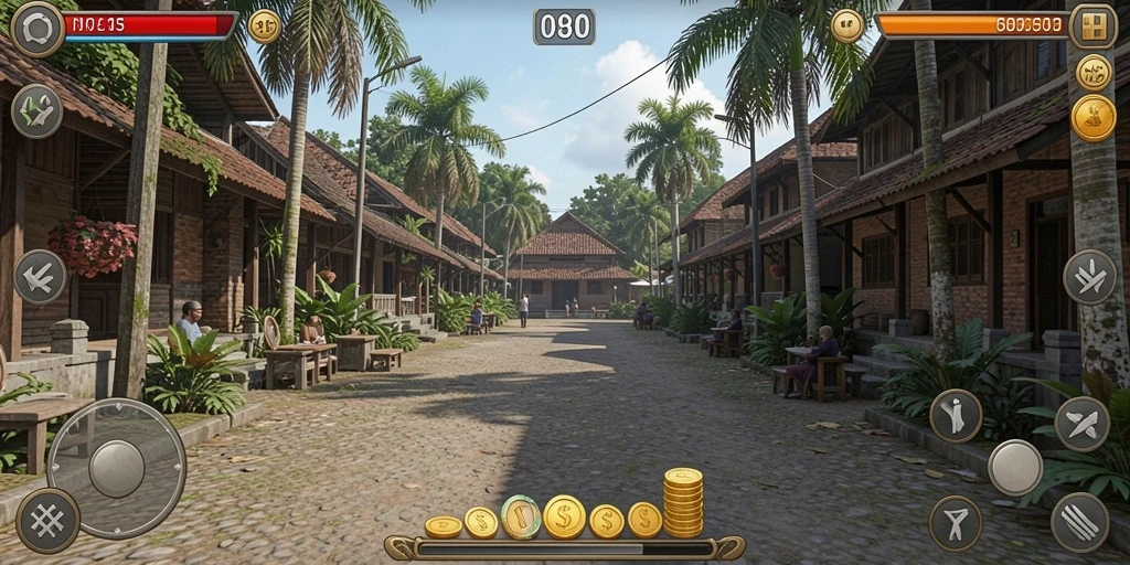 Tampilan antarmuka yang segar dan menarik.